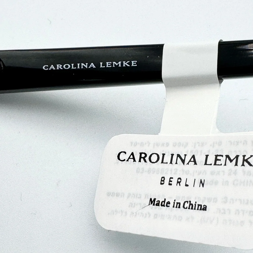Carolina Lemke Sunglasses Vigo Oversized Shield Flat Top CL32571
